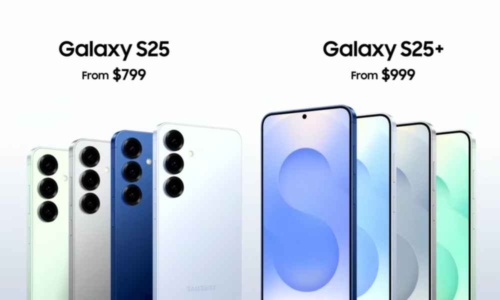 Samsung unveiled the Galaxy S25 and S25+ at Unpacked 2025