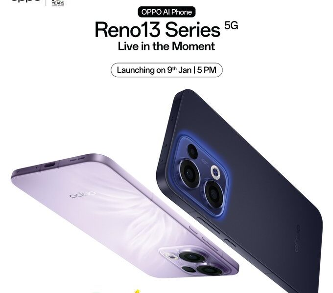 Oppo Reno 13 Series is officially launching in India on January 9, 2025, at 5 PM IST!