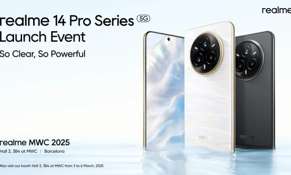 Realme 14 Pro Series 5G is going global at #MWC2025!