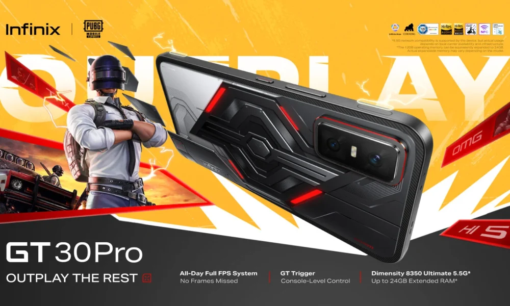 Infinix GT 30 Pro Launches with Gaming Features, Powerful Chip, and Master Edition Accessories
