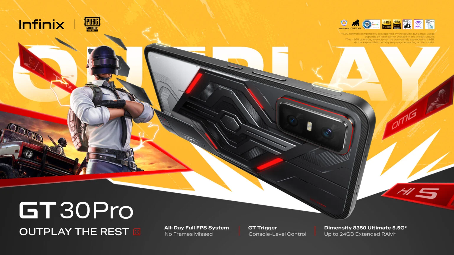 Infinix GT 30 Pro Launches with Gaming Features, Powerful Chip, and Master Edition Accessories