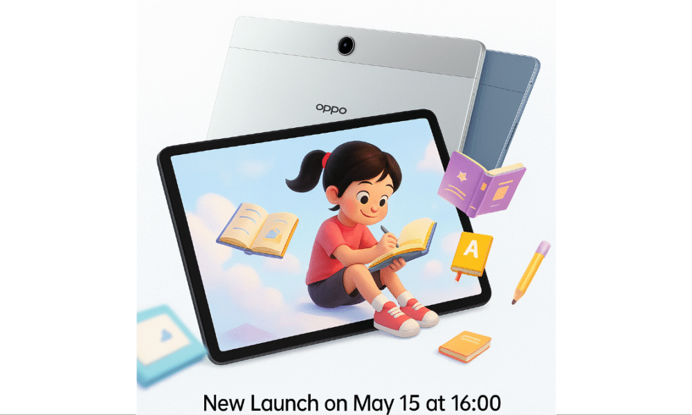 OPPO Pad SE Colour Variants and Key Specs Revealed Ahead of its May 15 Launch Revealed Ahead of its for May 15 Launch
