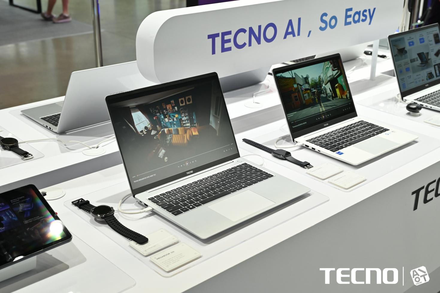 TECNO MEGABOOK S16 Launched at COMPUTEX 2025 with Intel i9, AI Tools, and 16-Inch Display